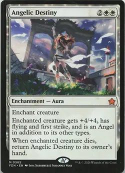 Angelic Destiny M Foundations 565 - LP MTG - Image 1