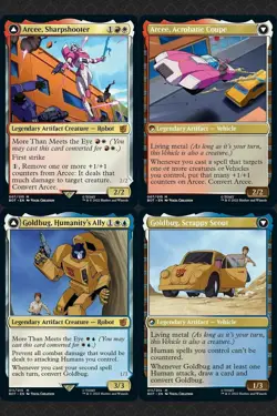 Optimus Prime, Hero TRANSFORMERS Vehicles Commander Deck Magic MTG Ready-to-Play - Image 3