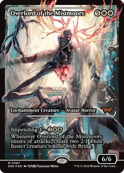 Overlord of the Mistmoors (Japan Showcase) [Duskmourn: House of Horror] Foil Nea - Image 1