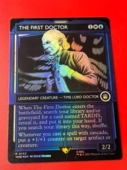 1x FOIL SHOWCASE THE FIRST DOCTOR - Doctor Who - MTG - Magic the Gathering - Image 1
