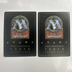 2 X Cursed Scroll – MTG World Championship Decks 1999 (Kai Budde) HP - Image 4