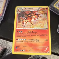 Pokemon Charizard Legendary Treasures 19/113 Holo Rare 160 HP Scorching Fire 150 - Image 1