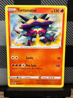 Pokemon TCG: Turtonator 29/202, Sword & Shield Base Set - Image 1