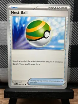 Pokemon TCG: Nest Ball 181/198, Scarlet & Violet Base Set - Image 1