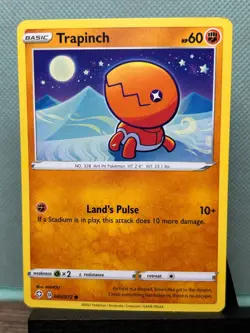 Pokemon TCG; Trapinch 40/72, Shining Fates - Image 1