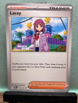 Pokemon TCG: Lacey 114/131, Prismatic Evolutions - Image 1