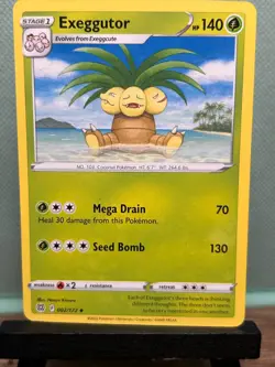 Pokemon TCG: Exeggutor 2/172, Brilliant Stars - Image 1