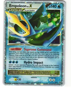 Empoleon LV.X Promo Pokemon TCG DP Black Star Promos DP11 MP - Image 1