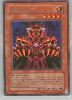 Yu-Gi-Oh! MFC-075 Armor Exe Magician’s Force Rare Unlimited NM - Image 1
