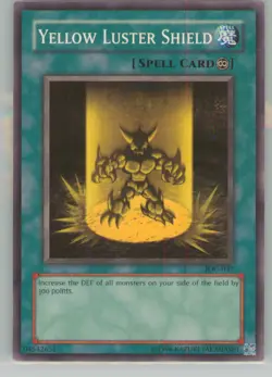 Yu-Gi-Oh Invasion of Chaos Yellow Luster Shield #IOC-037 Near Mint or Better - Image 1