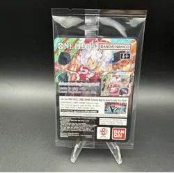 One Piece Monkey D. Luffy US Voyage College Basketball Card Rutgers w/ Poster - Image 2