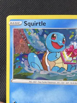 Squirtle SWSH233 Swirl SWSH: Sword & Shield Promo Cards Holo NM - Image 2