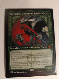 Magic the Gathering Kaldheim Showcase Vorinclex, Monstrous Raider - Image 1