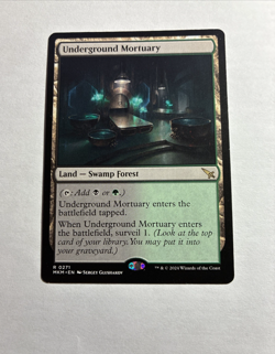Underground Mortuary - Murders at Karlov Manor MTG Plus Bonus Rare!!! - Image 1