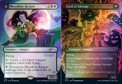 1 x Bloodline Keeper // Lord of Lineage - Foil - Secret Lair - Light Play - MTG - Image 1