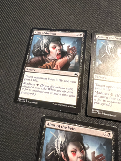 3x Alms of the Vein Shadows over Innistrad Regular LP/lightly MP - Image 4