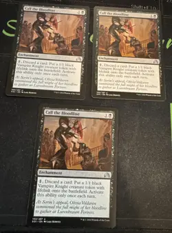 Call the Bloodline X3 Shadows over Innistrad Magic the Gathering MTG - Image 1