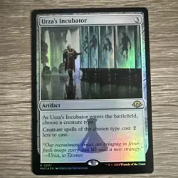 Urza's Incubator FOIL 0297 Modern Horizons 3 MH3 MTG Mint Rare Unplayed M/NM New - Image 1