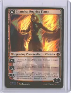 MTG Chandra, Fire Of Kaladesh (006) *Rainbow Foil* From The Vault: Transform NM - Image 2