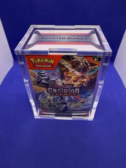 Pokemon TCG Scarlet & Violet Complete Sealed Booster Bundle Lot 16 Acrylic Cases - Image 4