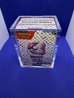 Pokemon TCG Scarlet & Violet Complete Sealed Booster Bundle Lot 16 Acrylic Cases - Image 5