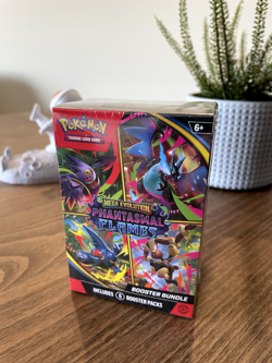 Pokemon Mega Evolution Phantasmal Flames Booster Bundle Sealed - Image 1