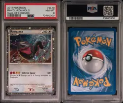 Pokemon Rayquaza Shiny Call of Legends Holo Rare SL10 PSA 8 Heartgold 2011 NM - Image 3