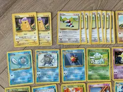 Vintage Pokemon WOTC Trading Card Bundle – Base Jungle Fossil Team Rocket LP/HP - Image 2