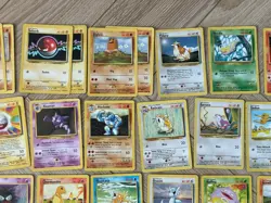Vintage Pokemon WOTC Trading Card Bundle – Base Jungle Fossil Team Rocket LP/HP - Image 4