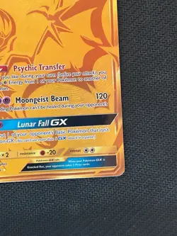 Lunala GX MP Secret Rare Gold 172 SM05 Ultra Prism Pokemon TCG Card - Image 5