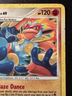Infernape 3/100 D&P Stormfront Pokemon Card Holo Foil Rare HP - Image 4