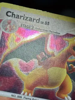Charizard 3/132 - SWIRL Secret Wonders Rare Pokemon TCG Holo - HP Card - Image 4