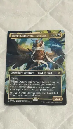 Derevi, Empyrial Tactician (Borderless) Commander: Bloomburrow Regular - Image 1
