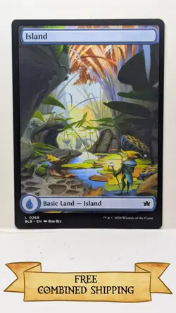 Magic The Gathering: 8x Bloomburrow (BLB) Full Art Island - Image 3