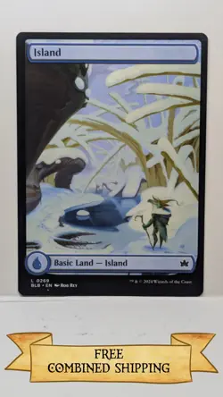 Magic The Gathering: 8x Bloomburrow (BLB) Full Art Island - Image 4