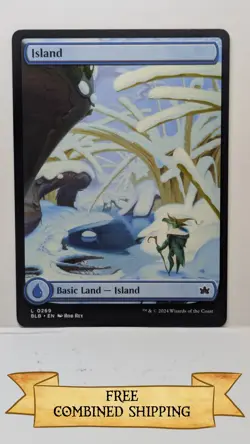 Magic The Gathering: 8x Bloomburrow (BLB) Full Art Island - Image 5