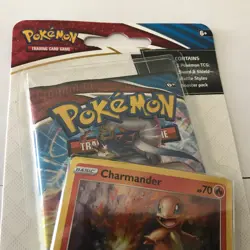 New Pokemon Holo Charmander Battle Styles Blister Pack + MewTwo Coin - Image 3