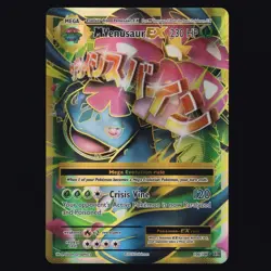 M Venusaur Ex 100/108 XY Evolutions Mega Full Art Ultra Rare Pokemon TCG NM 🔥 - Image 1