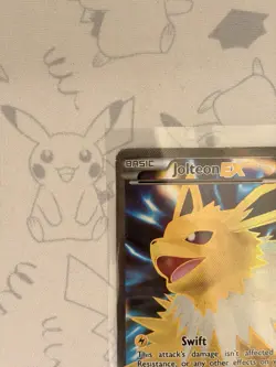 Jolteon EX Full Art 28a/83 XY Generations Holo Rare Pokemon TCG MP/HP - Image 3