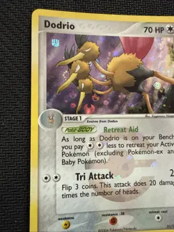 Pokemon TCG Cards Dodrio 21/112 FireRed & LeafGreen Holo Rare NM-M (Swirl) - Image 3