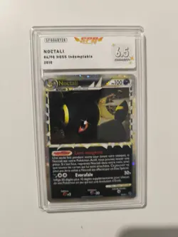 Carte Pokemon : Noctali Prime 86/90 HGSS Indomptable Francaise SFG 6.5 - Image 1