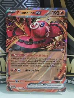 Carte Pokemon Plumeline Ex 018/094 MEG 02 Flammes Fantasmagoriques - Image 1
