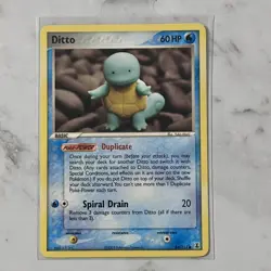 Ditto (Squirtle) 64/113 - EX Delta Species 2005 - Common -near mint- Pokemon TCG - Image 1