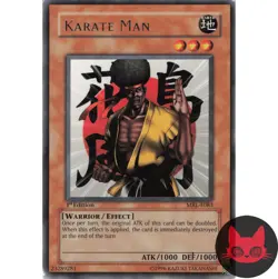 Yugioh Karate Man MRL-E083 Rare 1st Edition LP - Image 1
