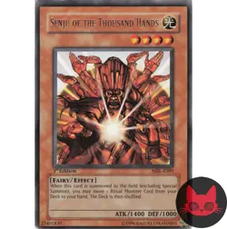 Yugioh Senju of the Thousand Hands MRL-E080 Rare 1st Edition MP - Image 1