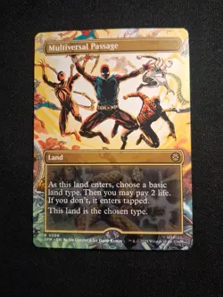 MTG SPM Multiversal Passage Borderless Card #0206 RARE NM - Image 1