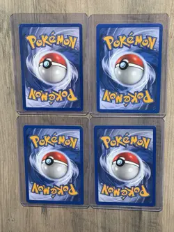 Pokemon TCG Vintage 4 Card Holo Lot - Moltres + Zapdos + Clefairy + Hitmonchan - Image 2