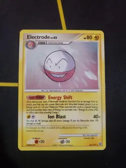 Electrode Lv.42 26/132 Non-Holo Pokemon Card LP/NM 2007 - Image 1