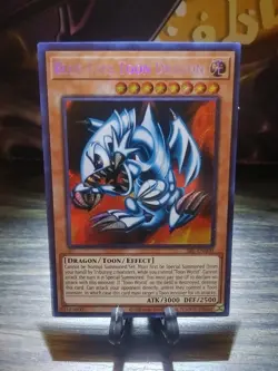 Yugioh Toon Card Lot x5 Blue Eyes,Red Eyes Black Luster Dark Magician S.Skull - Image 1