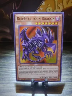 Yugioh Toon Card Lot x5 Blue Eyes,Red Eyes Black Luster Dark Magician S.Skull - Image 3